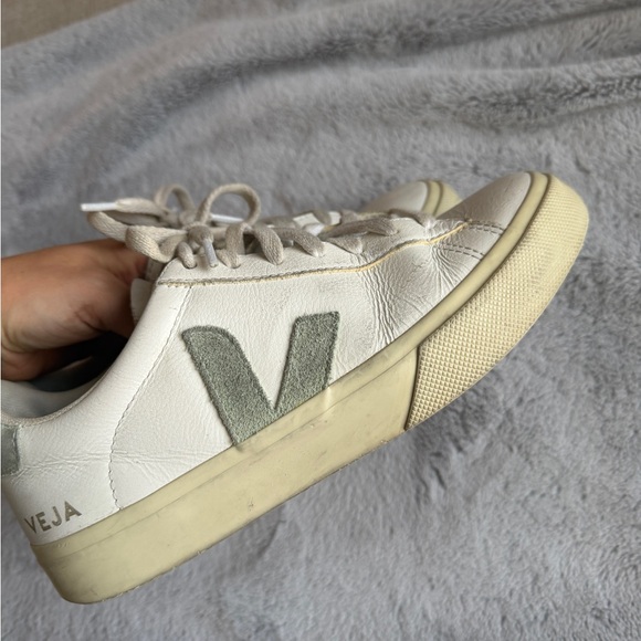 Veja Campo Leather White Matcha - Picture 5 of 10